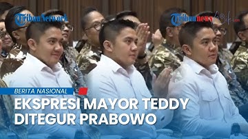 Ekspresi Mayor Teddy Ditegur Presiden Prabowo, Sayangkan Jokowi Tak Diundang ke Peresmian Bank Emas