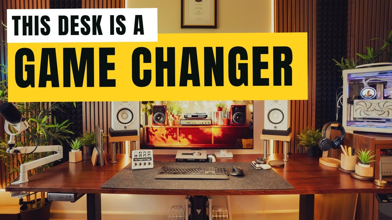 I Tried the Smartest Standing Desk … Productivity +100% | Desky Review ...