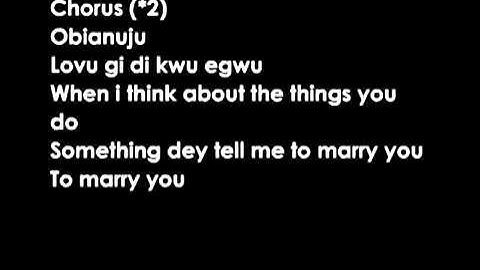 Duncan Mighty - Obianuju (lyrics)
