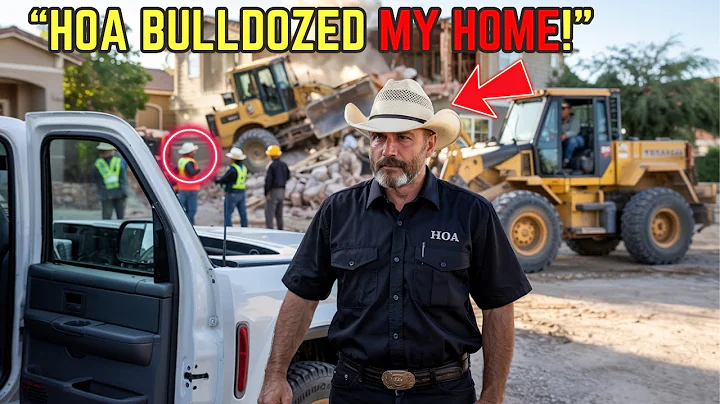 I Caught HOA Destroying My House With a Bulldozer — They Didn’t Know the Owner Is a Cop