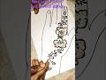 #short/Easy beautiful back hand mehndi design/simple Gulf Henna design @MehandibyReena #hennaart