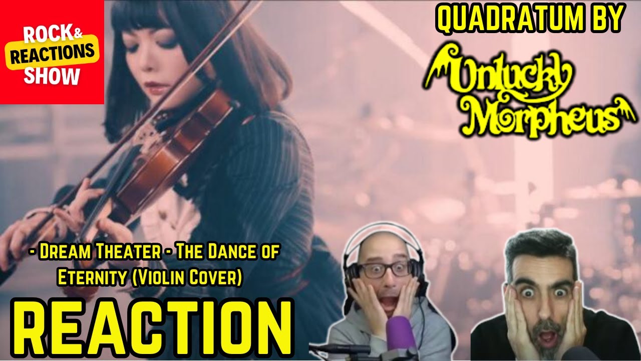 QUADRATUM - The dance of eternity ( Violin cover ) |Reaction | Reacción | Rock and Reactions