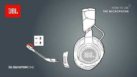 JBL Quantum Series - How-to use the microphone