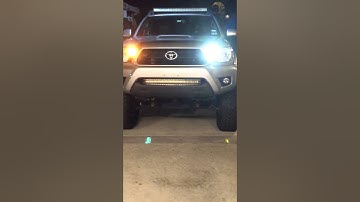 VLEDS V3 Triton LED White/Amber Switchbacks, 2012 Tacoma