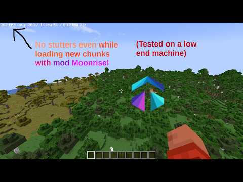 Moonrise optimization mod showcase!