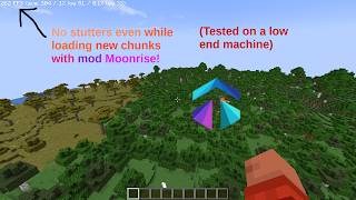 Moonrise optimization mod showcase!
