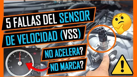5 Fallas Del SENSOR De VELOCIDAD De La CAJA AUTOMÁTICA o ESTÁNDAR 👉FALLAS Sensor VSS⚠️