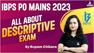 IBPS PO Mains 2023 | All about Descriptive Exam | IBPS PO Mains English Descriptive Paper