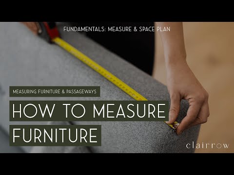 How To Measure Length Width And Height Of Furniture