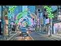 [4K] Mokpo Night Walk - Historic Downtown, Luminarie, Sihwa Village | 목포 겨울 야경 산책 - 근대거리,루미나리에,시화마을