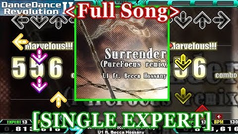【DDR II】 Surrender (PureFocus remix) (Full Song) / U1 ft. Becca Hossany [SINGLE EXPERT] 譜面確認+Clap