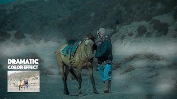 HOW TO DRAMATIC HUMAN INTEREST COLOR GRADING EFFECT | ADOBE PHOTOSHOP