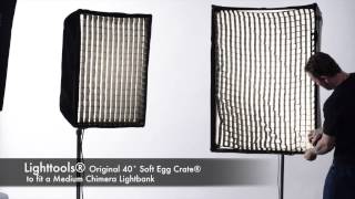 Lighttools® Soft Egg Crates® to fit Chimera Lightbanks screenshot 2