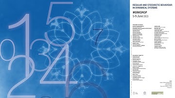 Regular and stochastic behaviour in dynamical systems - 9 giugno 2023