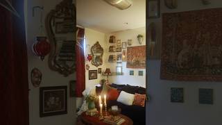 Here’s a little peek at my medievalcore inspired apartment decor! #medievalcore #homedecor