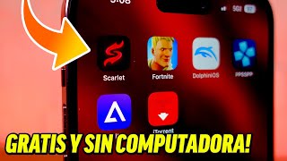 How to SIDELOAD APPS WITHOUT a COMPUTER and FREE on iPhone / iPad  | How to use Scarlet