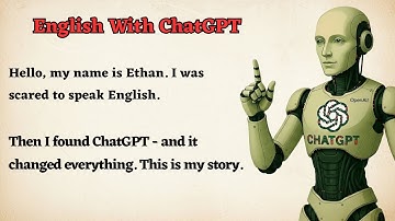 How I Learned English With ChatGPT ✅ | Step By Step For Beginners | Graded Reader | Learn English