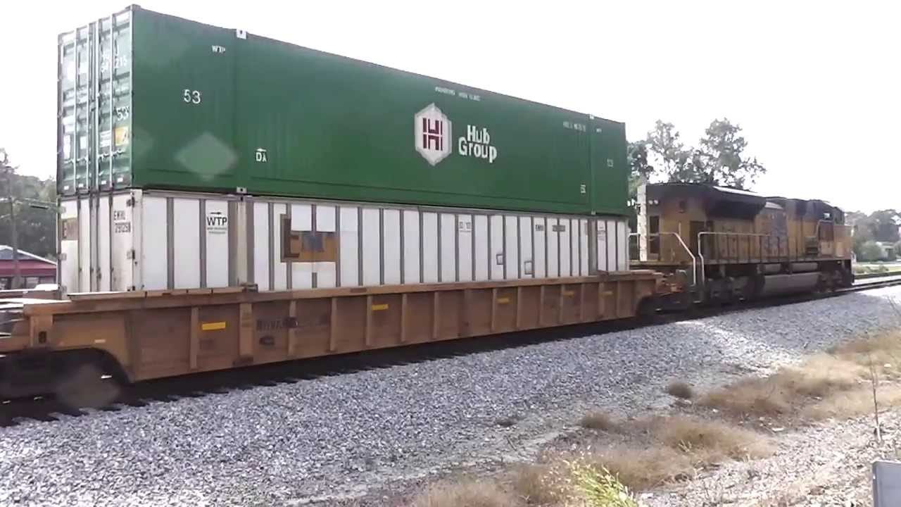 Union Pacifc Eastbound Intermodal Train#226 In(HD) Lithia Springs,Ga.10-22-2013 Part#2 - YouTube