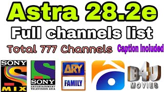 Astra 28e all channels list | Astra 28.2e channels | Satellitesworld