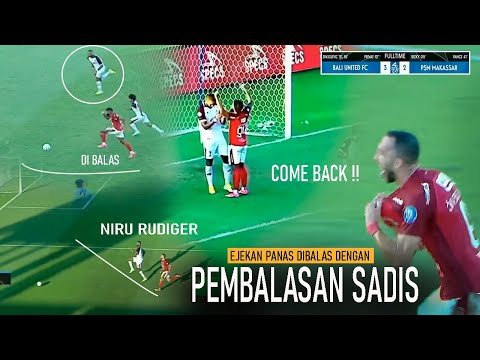 🔴SPASO VS YURAN !! Ejekan YURAN Ala RUDIGER dibalas ComeBack Spasojevic Bali United VS PSM Makassar