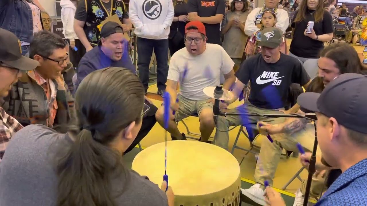 Young Biisineh @ Gathering at the Rapids Pow Wow 2022