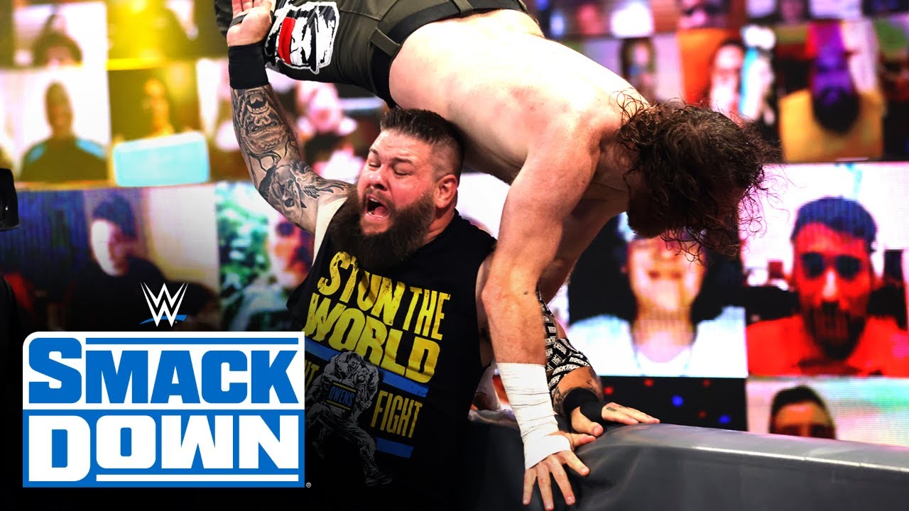 KO vs. Zayn - Last Man Standing Money in the Bank Ladder Qualifying Match: SmackDown, July 2, 2021