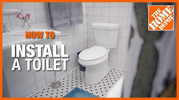 Hoe installeer je een toilet | The Home Depot