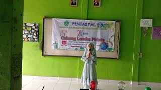 Juara 1 Lomba Pidato SD kelas 4 - PENTAS PAI - Lampung - Tema  Meneladani Akhlak Rasulullah