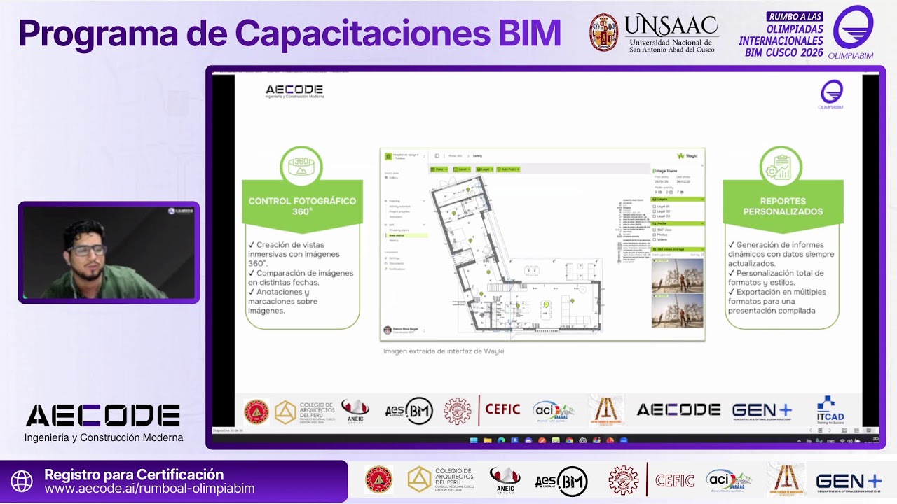 OLIMPIABIM 2da edición | PROGRAMA DE CAPACITACIONES BIM