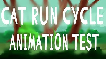 Cat Run Cycle / Animation Test