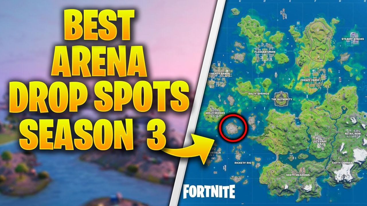 *NEW* TOP 5 ARENA LANDING SPOTS IN FORTNITE CHAPTER 2 SEASON 3