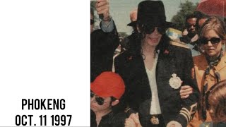 Michael Jackson - Visiting Phokeng (October 11, 1997)