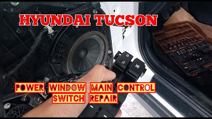 2011 hyundai tucson window switch replacement