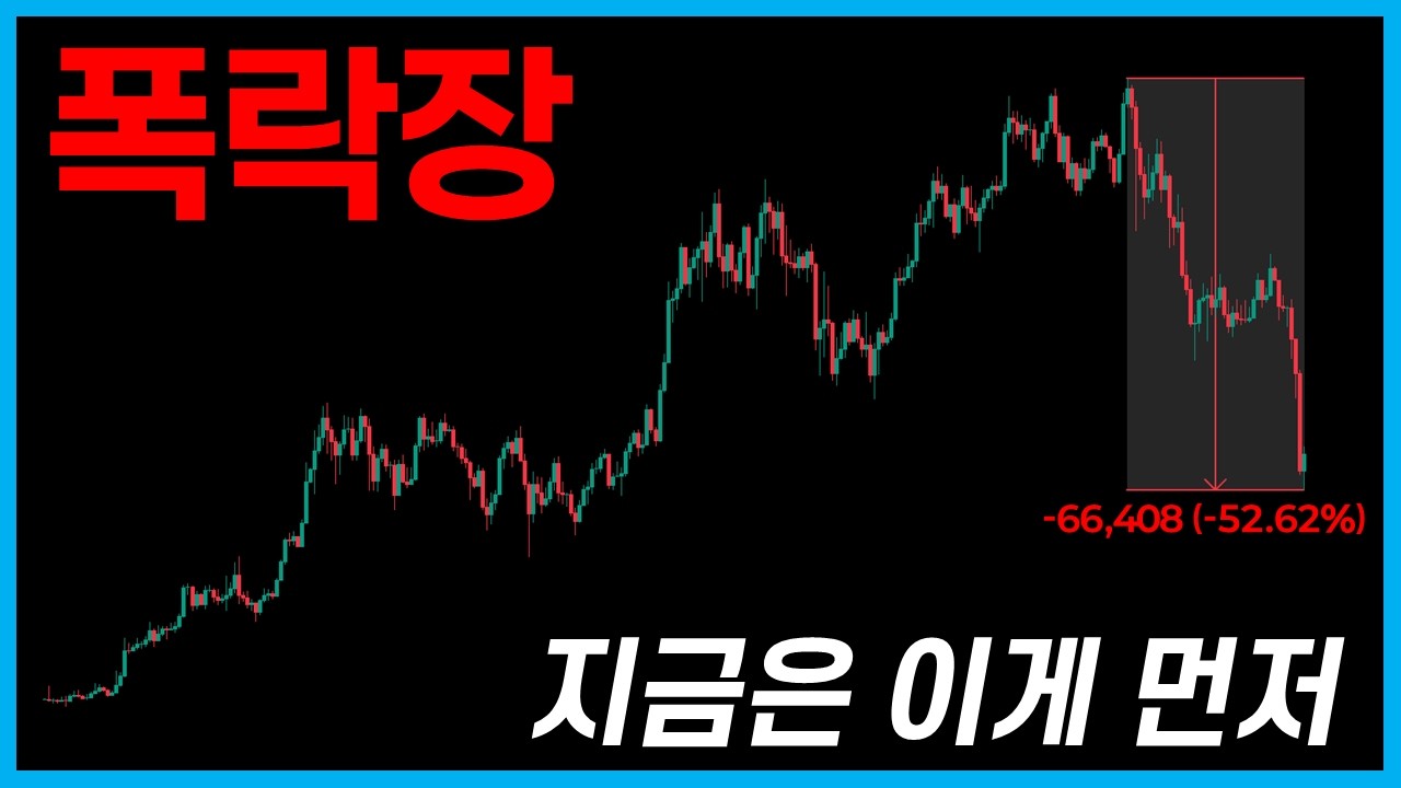 폭락장에서도 살아남는 진짜 리스크 관리 전략 TOP 3
