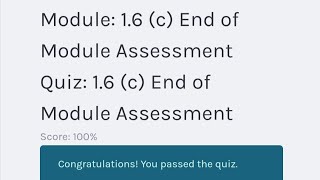 HOTS Module-1 Quiz 1.6 C Solution 100% working