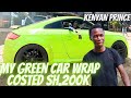 My Car Wrap Costed Me Sh. 200K - Kenyan Prince Reveals Changes On His sh. 7.2M Audi TT
