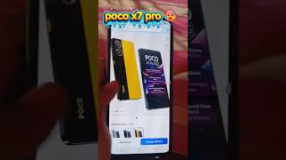 poco x7 pro 5g🥵 mediatek dimensity prosperous 120fps unlock 25k ke under #shorts #tech