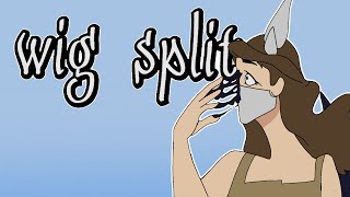 Wig Split Animation Meme