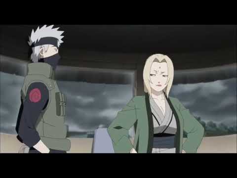 TSUNADE BRIGANDO COM KAKASHI ENQUANTO BALANÇA SEUS PEI... 😏😳