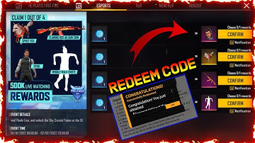 Sky Crystal Token🤬 Redeem Code Free Fire | How To Collect Sky Crystal Token Free Fire | Sky Crystal⚡