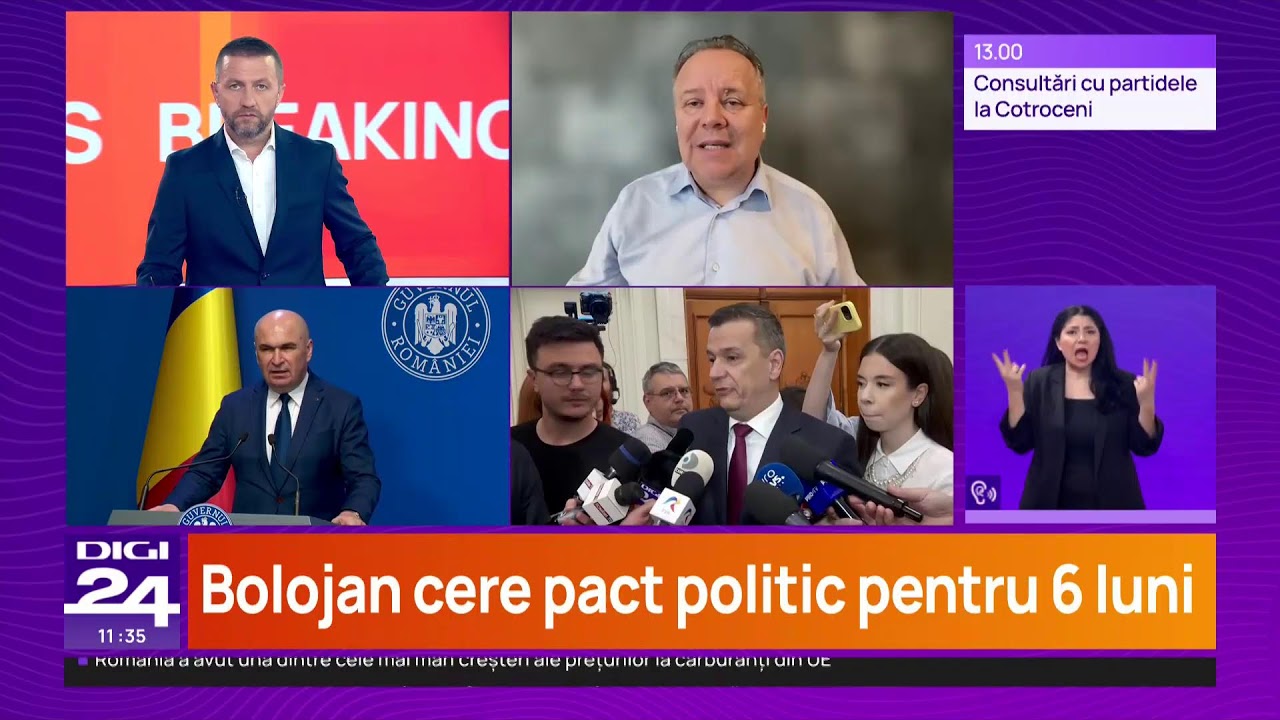 🟣 Digi24 News at 11 AM – June 23, 2026 | Who Will be the Third Prime Minister Candidate? 🟣 Digi24 News at 11 AM – June 23, 2026 | Who Will be the Third Prime Minister Candidate?