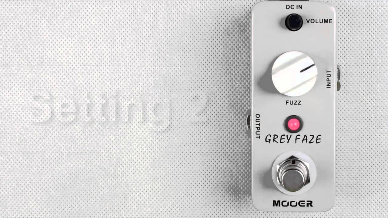 Mooer Grey Faze Fuzz - YouTube