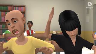Caillou gets bullied in school/ gets revenge on the bully / ungrounded