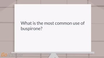 What is common use of buspirone?