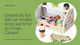 Melissa & Doug Ice Cream Shop! My Toddler LOVES It!