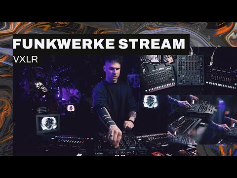 VXLR - Funkwerke Vol. 25 - Groove Techno #liveperformance #dawless