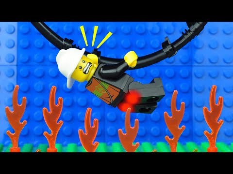 Lego Firefighter School Training Camp