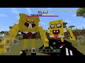Infected Pibby SpongeBob Vs SpongeBob from The True Ingredients in Minecraft PE - Mob Fight