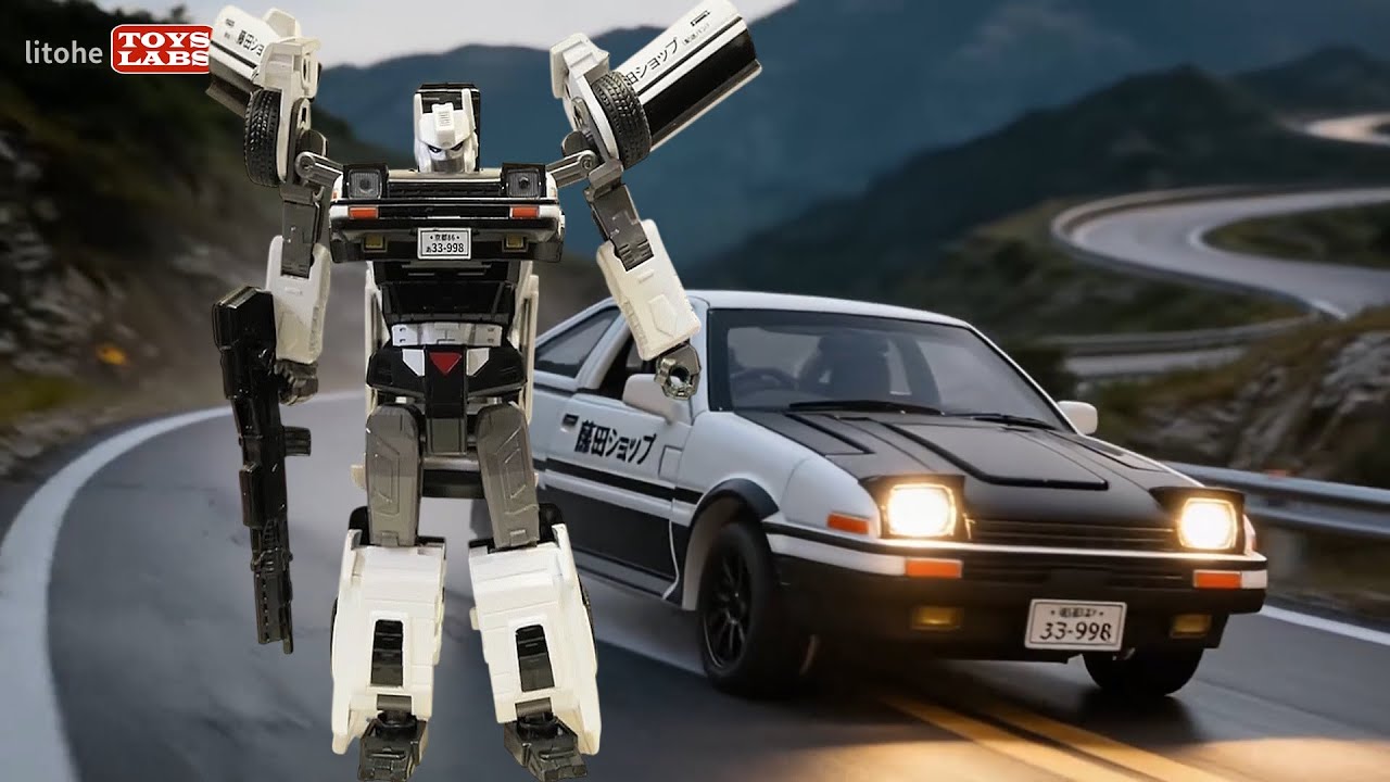 Модель автомобиля AE86 из сплава (серия моделей 1/32)