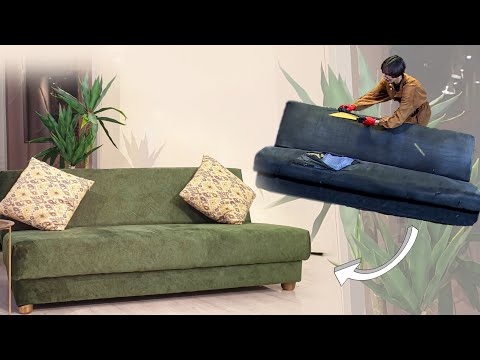 როგორ განვაახლოთ ძველი, გამოუსადეგარი დივანი - ჯანინის სახელოსნო.